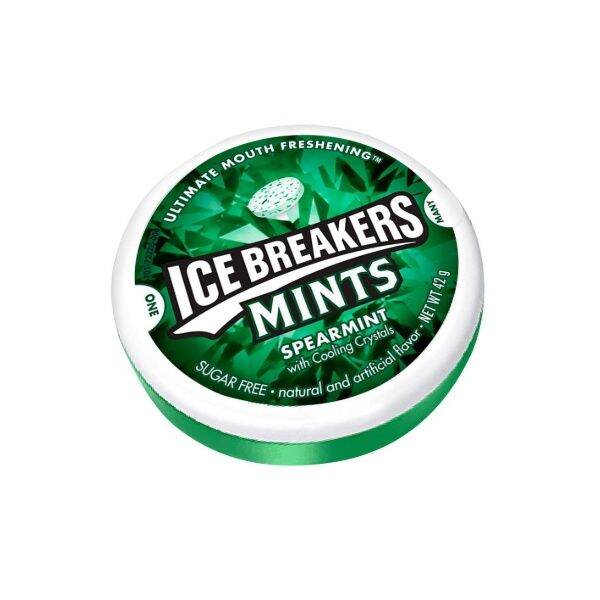 Ice Breakers Spearmint Mints Sugar Free -42g | Lazada PH