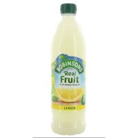 Robinsons Real Fruit Lemon 1L โรบินสัน เรียลฟรุต เลม่อน 1ลิตร