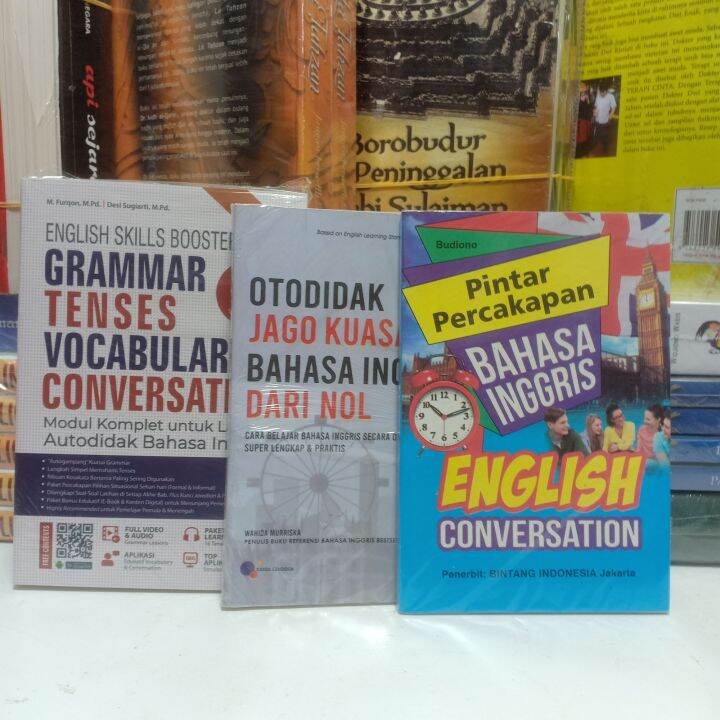 Paket Murah 3 Buku Belajar Bahasa Inggris, Otodidak Belajar Bahasa ...