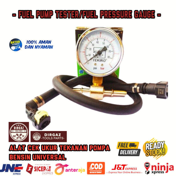 Fuel Pump Tester Alat Cek Ukur Tekanan Bahan bakar motor injeksi FPG