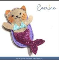 EVERINE ? Cat Mermaid? ที่เก็บสายชาร์จ&amp;สายหูฟัง