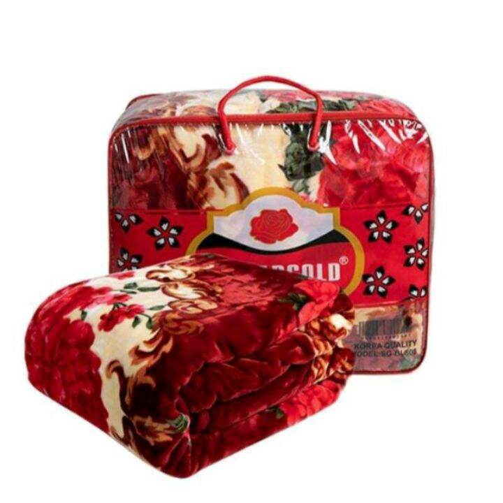STARGOLD KOREAN STYLE MINK BLANKET( 8KG) Lazada