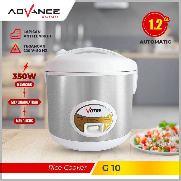 MAGIC COM ADVANCE G10 RICE COOKER 350 WATT PENANAK NASI Lazada Indonesia