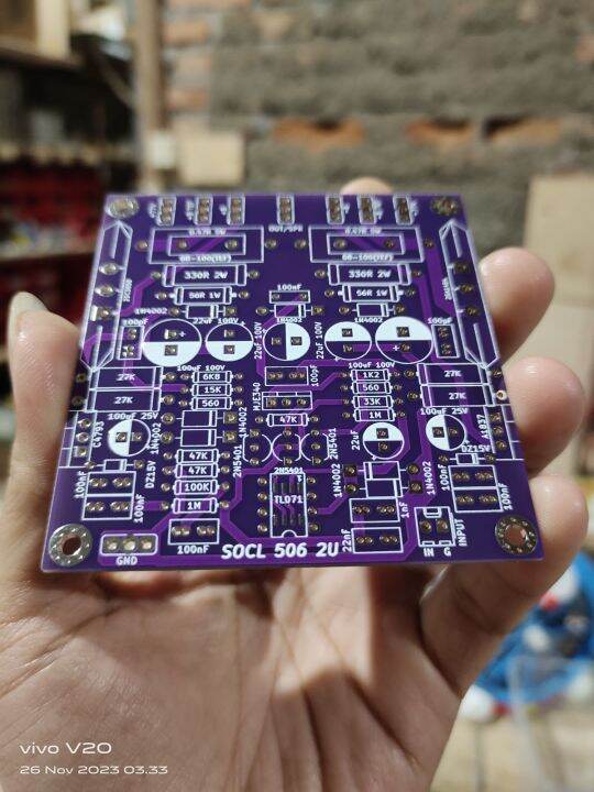 pcb SOCL 506 2u dobel layer bisa di tef | Lazada Indonesia