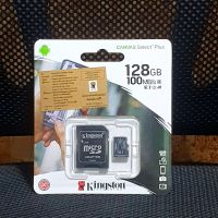 เมมโมรี่การ์ด Kingston 128 GB รุ่น SDCS2 micro SD 100 MB/s ของแท้ (คิงส์ตัน)