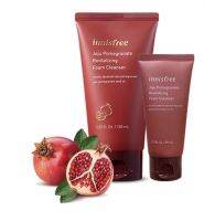 พร้อมส่ง (แท้ 100%) โฟมล้างหน้า Innisfree Jeju Pomegranate Revitalizing Foam Cleanser 80ml. โฟมล้างหน้าสูตรน้ำทับทิมและน้ำมันเมล็ดทับทิม