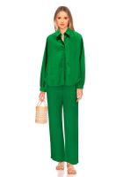 Ultra green oversized shirt for women