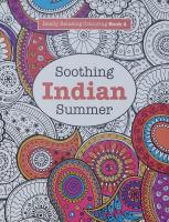 หนังสือระบายสี Soothing Indian Summer