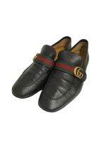 Gucci GG Black Leather Loafer