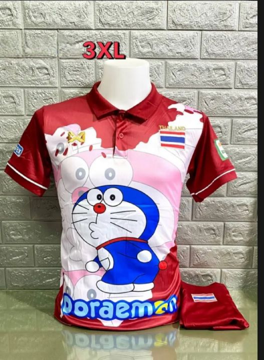 เสื้อกีฬาพิมพ์ลายคอปก-3xl-เสื้อกีฬา-ชุดฟุตบอล