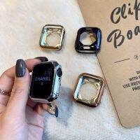 พร้อมส่งจากไทย เคส TPU แบบเงา สำหรับ  Watch ซิลิโคนอ่อนนุ่มหุ้มใสสำหรับ 6/5/4/3/2/1 ขนาด 40mm และ 44mm