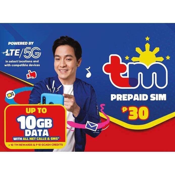 SIM CARDS TM GLOBE SMART TNT | Lazada PH