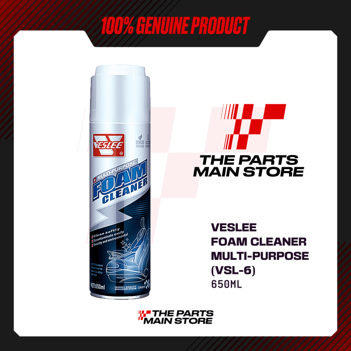 VESLEE INTERIOR CARPET SHAMPOO MULTI PURPOSE FOAM CLEANER (VSL6) 650ML