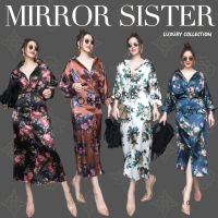 ?MiRRoRSiSTER เดรสเชิ้ตลุคเก๋ ช่วงล่างเป็นกระโปรงทรงสอบ