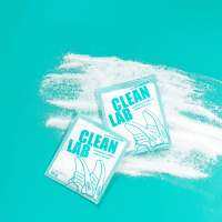 CLEANLAB ผงซักรองเท้าEXTRA PREMIUM 2ซอง ไม่ต้องขัด!แค่เขย่าก็สะอาด 1ซองต่อ1คู่ มีถุงซักทุกซอง น้ำยาทำความสะอาดรองเท้า