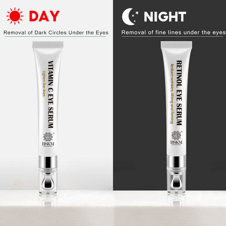 BSKM Vitamin C Eye Cream Retinol Eye Cream for Dark Circle And Eyebag