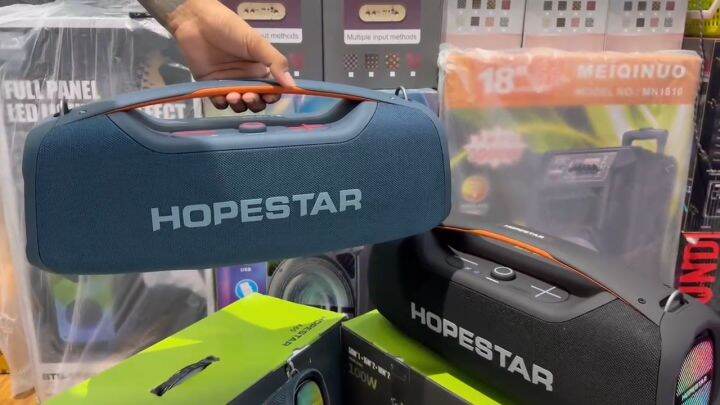 （รุ่งใหม่ล่าสุด )ลำโพงบลูทูธ Hopestar A60 ของแท้เ100%!100Wสียงดีเบสแน่น ...