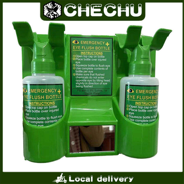 Emergency Eyewash Station for First Aid Wall Mounted Eye Wash Rinse Kit