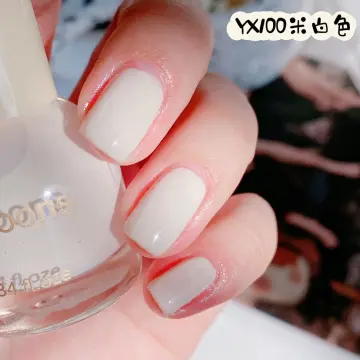 MATTE WHITE NAILS DESIGN / How To: Easy FEATHER Nail Art - YouTube