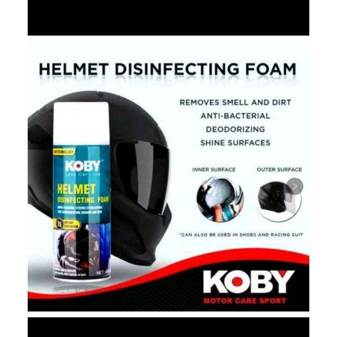 KOBY HELMET DISINFECTANT FOAM 450ML Lazada PH