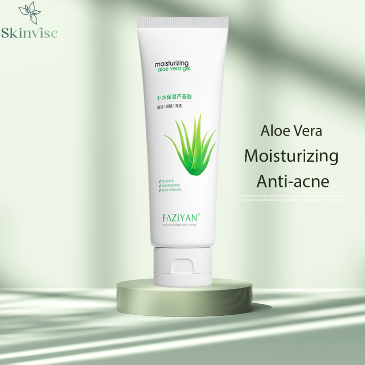 Skinvise Aloe Vera Gel Hydrate Moisturizing Aloe Vera Plant Extraction