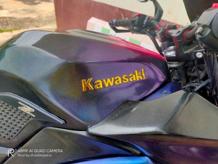 สติ๊กเกอร์-kawasaki-3d-ตัวอักษรนูน