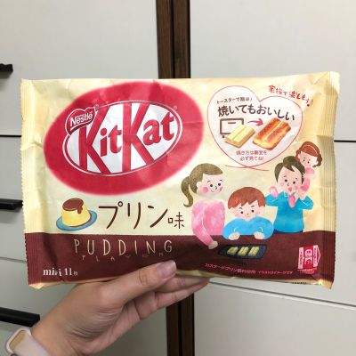 KitKat Pudding Flavor คิทแคท รสพุดดิ้ง นำเข้าจากประเทศญี่ปุ่น