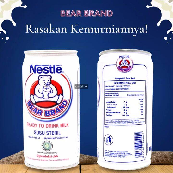 BEAR BRAND NESTLE 189 ML | Lazada Indonesia