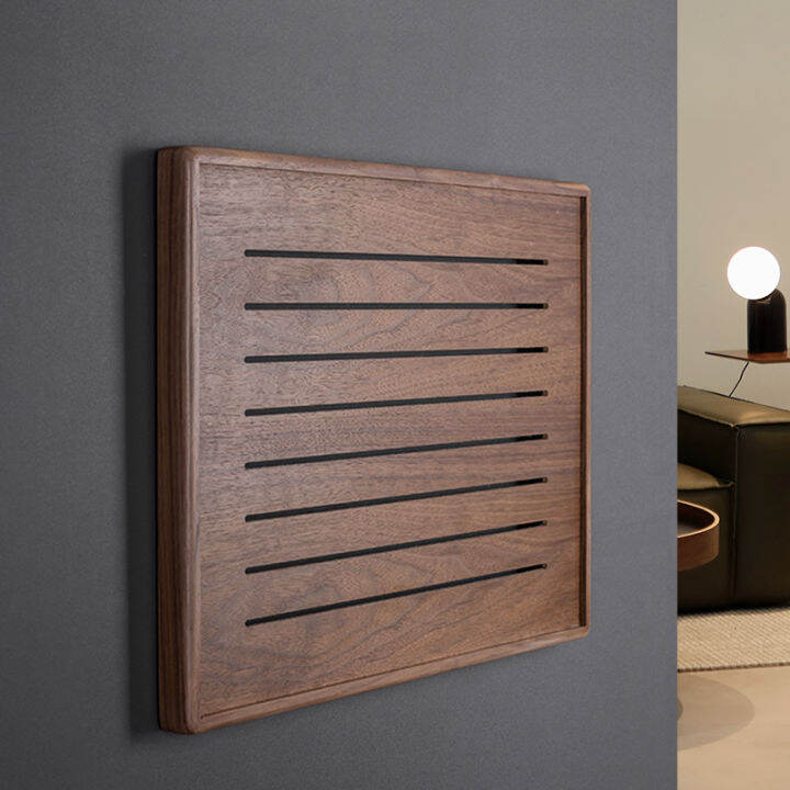 Senmu Liangpin Multimedia Meter Box Decorative Painting Black Walnut