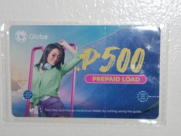 Globe Load Card 500 10 pcs | Lazada PH