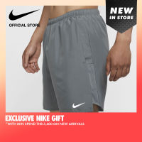 Nike Mens Challenger Brief-Lined Running Short - Smoke Grey ไนกี้ กางเกงวิ่งขาสั้นผู้ชาย ชาเลนเจอร์ บรีฟไลน์ - สีเทา