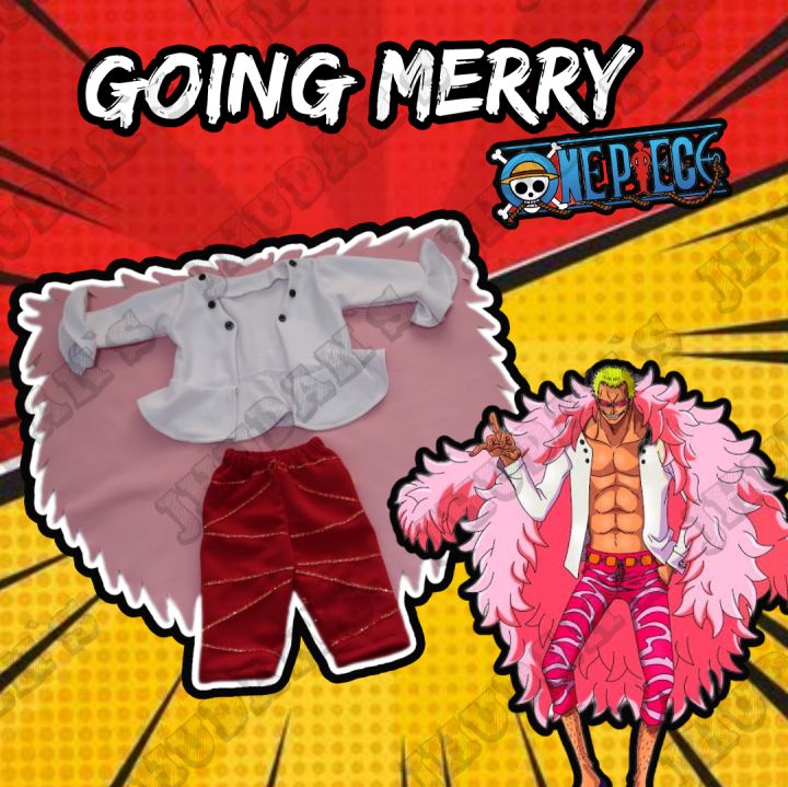 One Piece Donquixote Doflamingo Inspired Cosplay Costume Anime