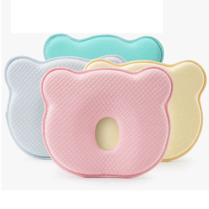 Baby Memory Foam Pillow Newborn Infant Cotton Head Protector