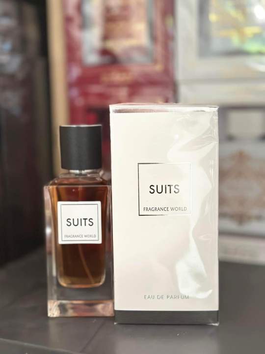Suits Perfume 100ml Eau De Parfum By Fragrance World Lazada.co.th