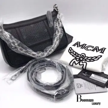 MCM Mini Delmy Visetos Shoulder Bag