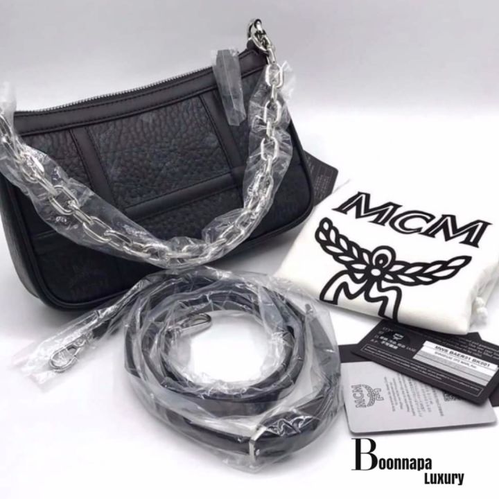 Mcm Delmy Visetos Shoulder Mini Bag