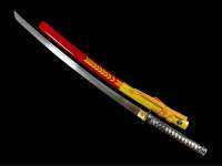 MASTER OISHI 47 RONIN MOVIE SWORD โคชิราเอะ ขนาดคาตานะ เหล็ก T10 เกรดพรีเมี่ยม ทำตามในหนังเรื่อง 47 Ronin