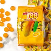 (พร้อมส่ง6 ถุง )Lot100 Mango Gummy 150 g. เยลลี่มะม่วง  อร่อยในตำนาน(มีสินค้าในคลังไทย)