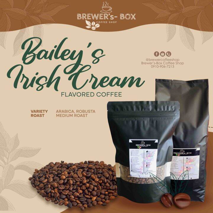 BAILEYS IRISH CREAM COFFEE GROUND/BEANS (250g) Lazada PH