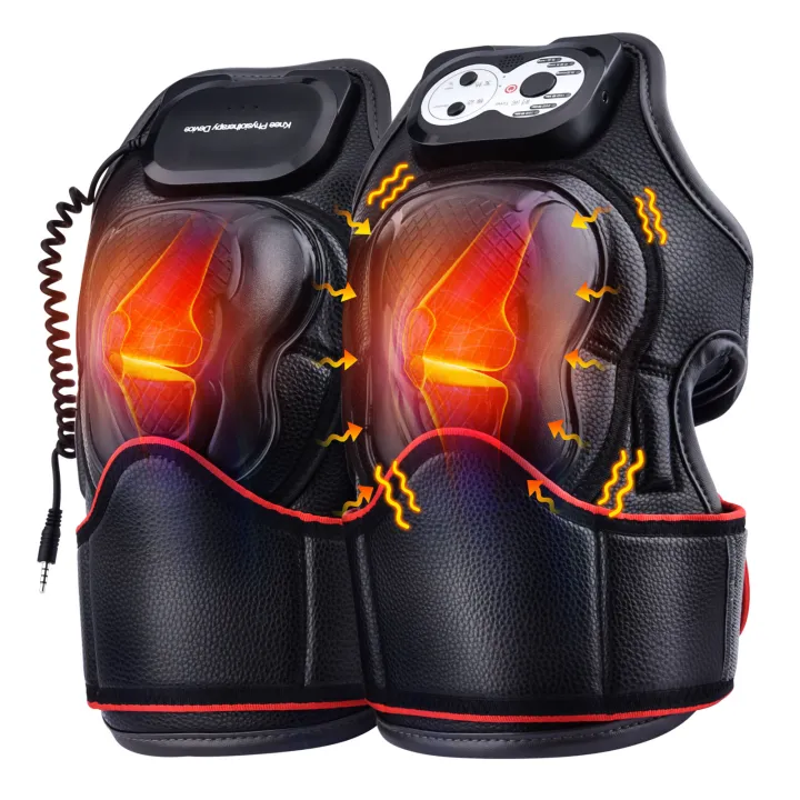 1 Pairs Hot Compress Knee Massager Therapy Muscle Sores Relief Sport