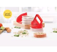 Tupperware Burger press red