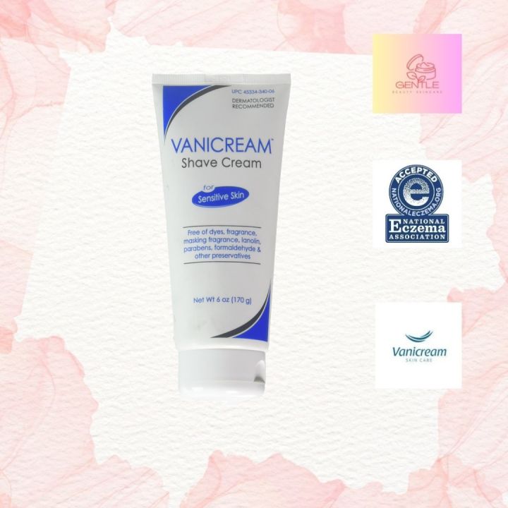 Vanicream Shave Cream For Sensitive Skin 6 Oz Lazada Ph