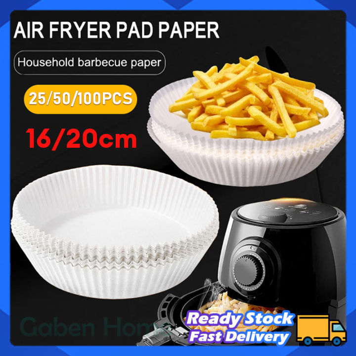 Air Fryer Disposable Baking Paper Liner Form Tray Kitchen Grill