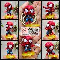 1 ตัว spiderman baby โมเดลแต่งเค้ก สไปรเดอร์แมน โมเดล สามมิติ 3D พลาสติก ฟิกเกอร์ การ์ตูน ฮีโร่ ท็อปเปอร์ เค้ก เบเกอรี่ ของเล่นเด็ก สะสม topper bekery