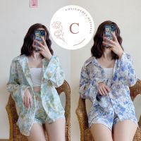 Cosclothes.official ชุดเซต 2 ชิ้น เสื้อ+กางเกง ลายหินอ่อน ?? มีเก็บเงินปลายทาง‼️