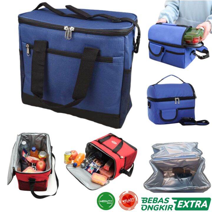 Tas Pendingin Minuman Asi Cooler Besar Insulated Thermal Carrier Bag