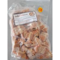 หมูกรอบ สามชั้นแป้งสาลีกรอบ เจ 500g.