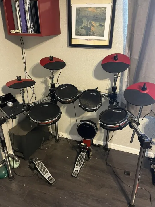 Alesis Nitro Mesh Electronic Drum Set Lazada PH