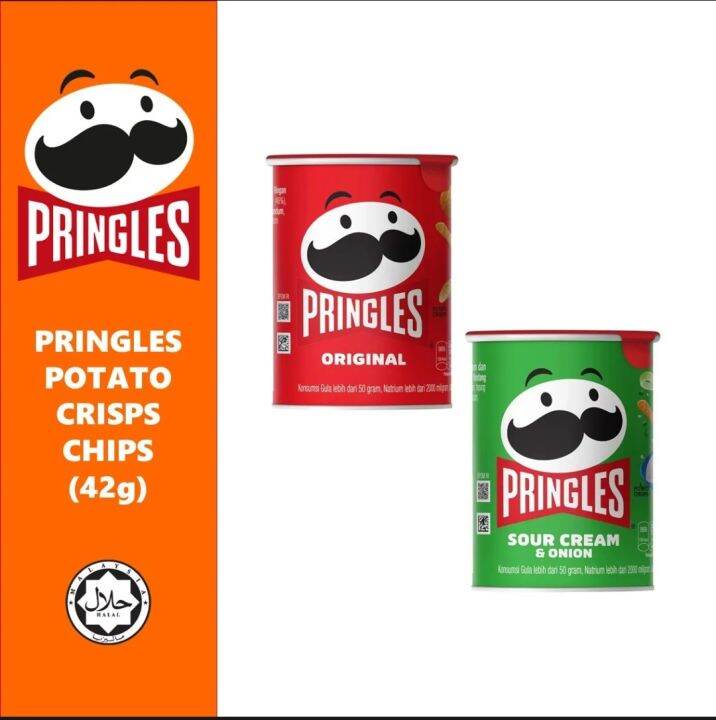 Pringles Potato Chips 42g Lazada