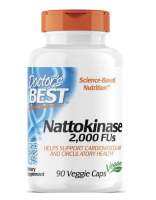 exp 06/26 Nattokinase 2000 FUs 90 Veggie Caps Doctors Best